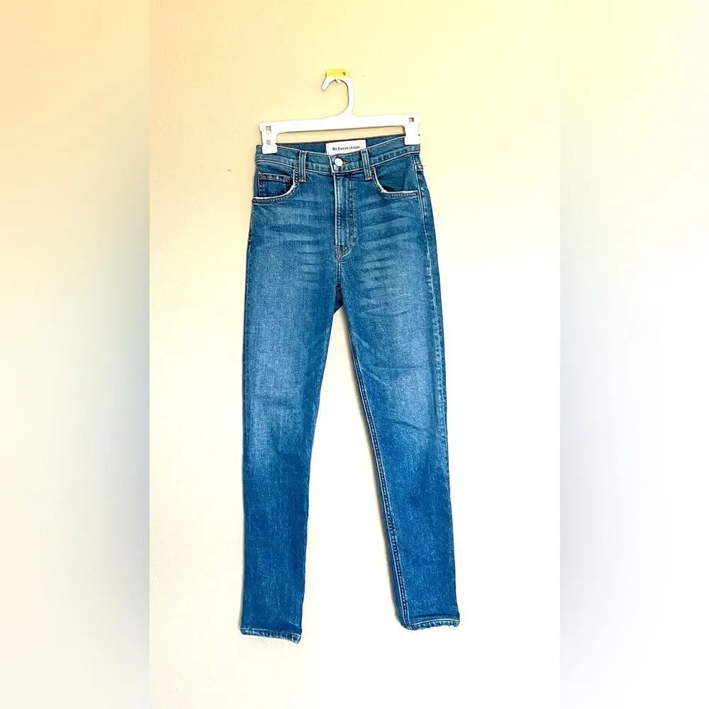 Reformation High Rise Skinny Jeans